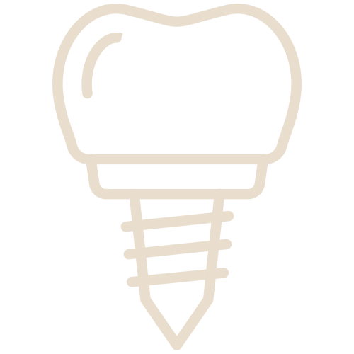Icon Zahnimplantat Icon für Zahnimplantat